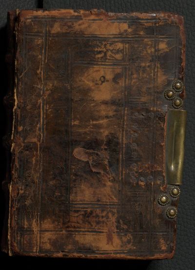 Cover of A Collection of Magical Formulae with Some Christian Prayers (Manuscript, c. 1550)