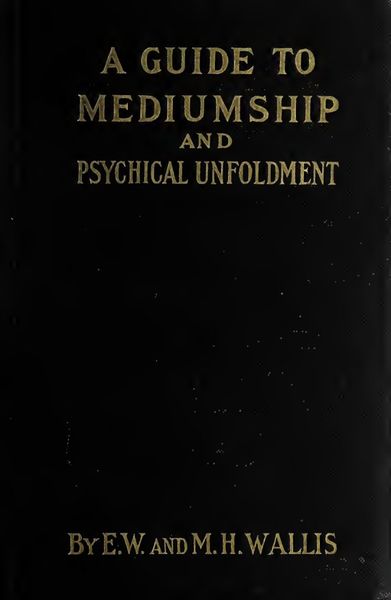 Cover of A Guide to Mediumship and Psychical Unfoldment