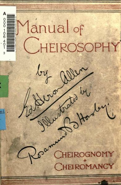 Cover of A Manual of Cheirosophy