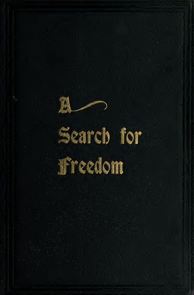 Cover of A Search for Freedom
