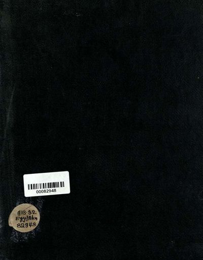 Cover of Ahnas el Medineh (Heracleopolis Magna), with Chapters on Mendes, the Nome of Thoth, and Leontopolis