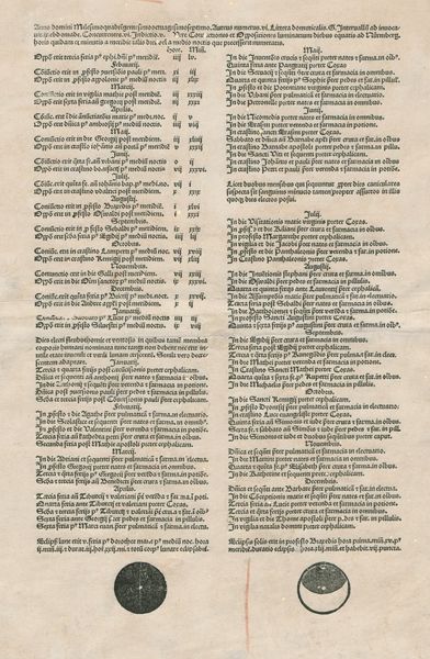 Cover of Almanac for 1487 (Nuremberg broadside: Friedrich Creussner)