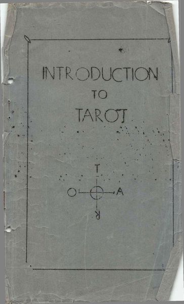 Cover of An Introduction to the Study of the Tarot