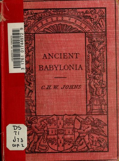 Cover of Ancient Babylonia