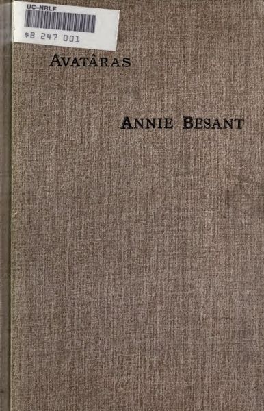 Cover of Avatâras