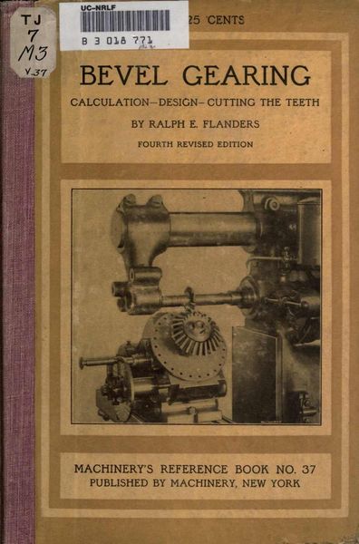 Cover of Bevel Gearing