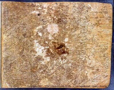 Cover of Codex Zouche-Nuttall (British Museum Add. MS 39671)