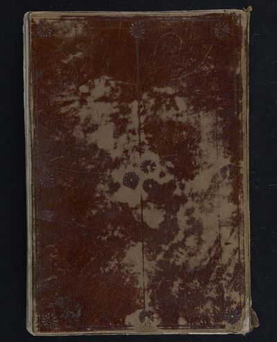 Cover of Collection of Prayers and Charms (Arabic Manuscript, c. 1750)