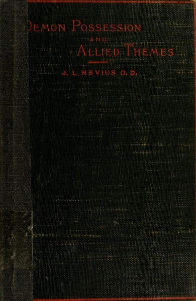 Cover of Demon Possession and Allied Themes
