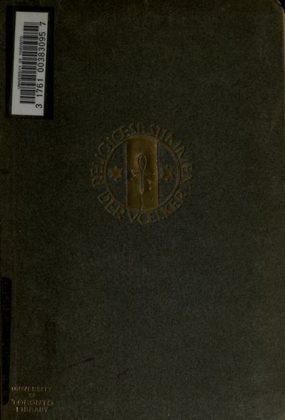 Cover of Die Religion der Babylonier und Assyrer