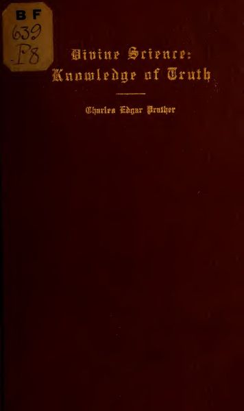 Cover of Divine Science