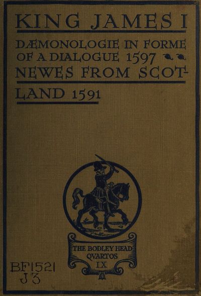 Cover of Dæmonologie