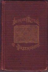 Cover of Duncan's Masonic Ritual and Monitor (3rd ed.)