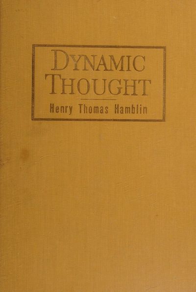 Cover of Dynamic Thought, or The Law of Vibrant Energy (Hamblin)