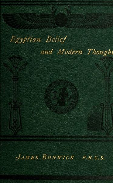 Cover of Egyptian Belief and Modern Thought