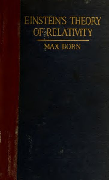 Cover of Einstein's Theory of Relativity (Born)