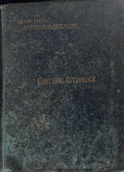 Cover of Esoteric Astrology: A Study in Human Nature