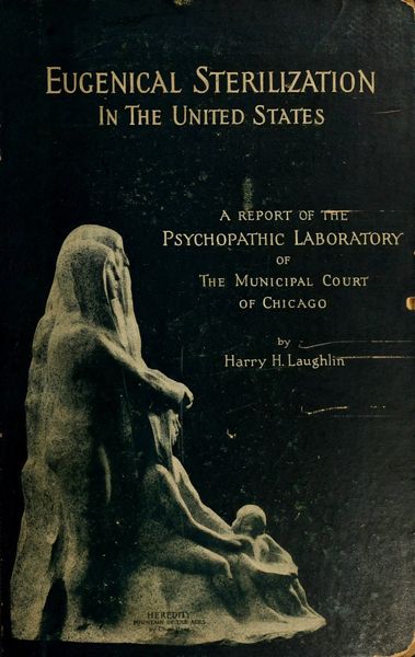 Cover of Eugenical Sterilization in the United States