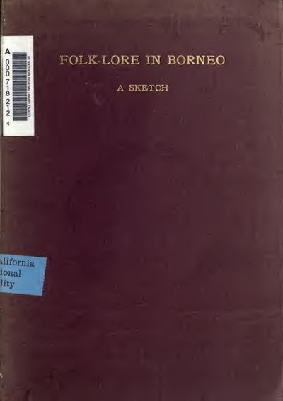 Cover of Folk-Lore in Borneo: A Sketch