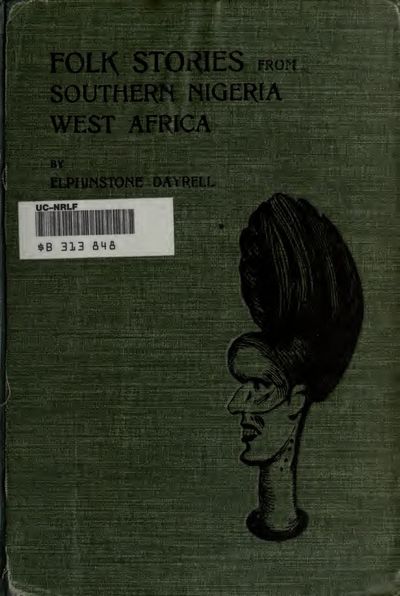 Cover of Folk Stories from Southern Nigeria, West Africa
