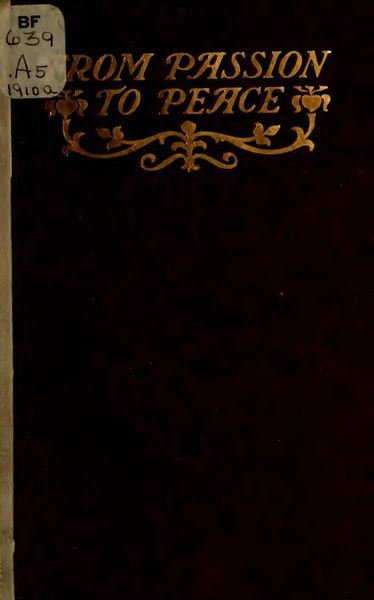 Cover of From Passion to Peace