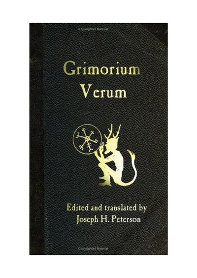 Cover of Grimorium Verum