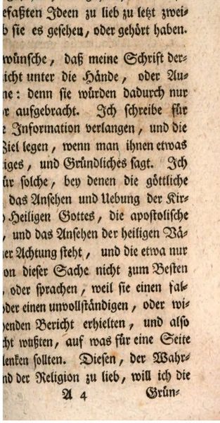 Cover of Gründlicher Beweis, dass die Art, mit welcher Gassner die Krankheiten heilet, dem Evangelium gemäss sei (1775)