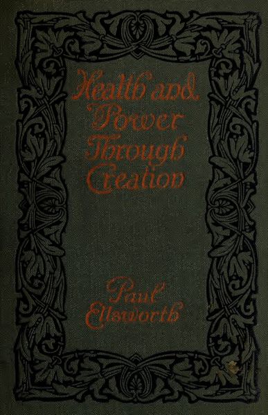 Cover of Health and Power Through Creation
