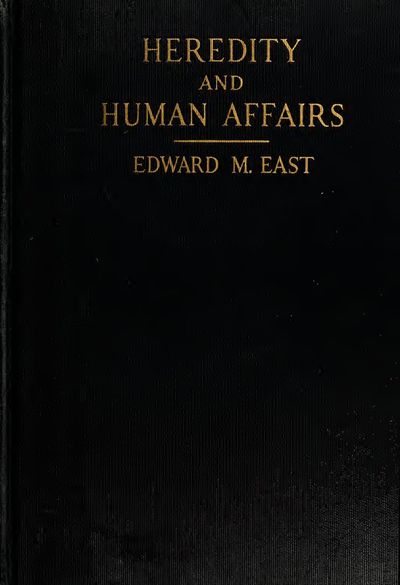 Cover of Heredity and Human Affairs