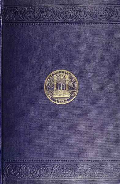 Cover of History of the Grand Lodge and of Freemasonry in the District of Columbia