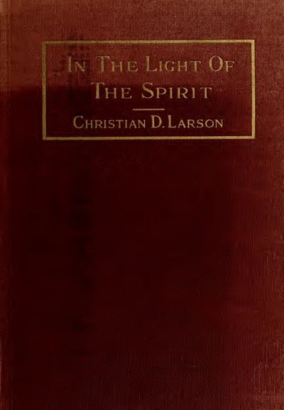 Cover of In the Light of the Spirit