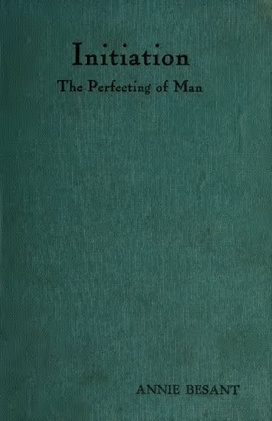 Cover of Initiation: The Perfecting of Man