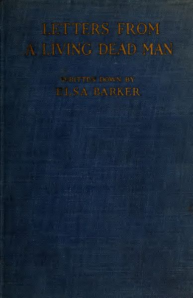 Cover of Letters from a Living Dead Man