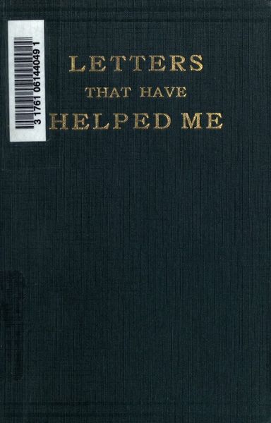 Cover of Letters That Have Helped Me