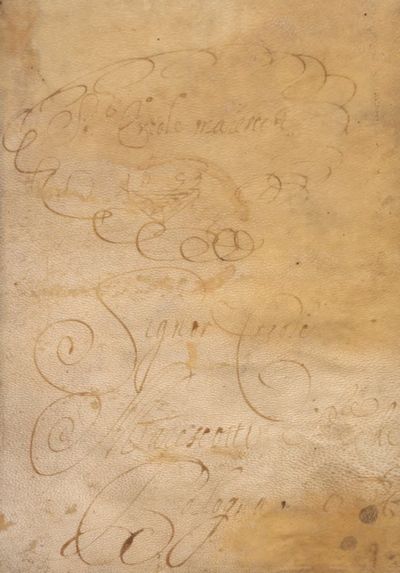 Cover of Liber Phisionomie Magistri Michaelis Scoti (Venice, 1490)