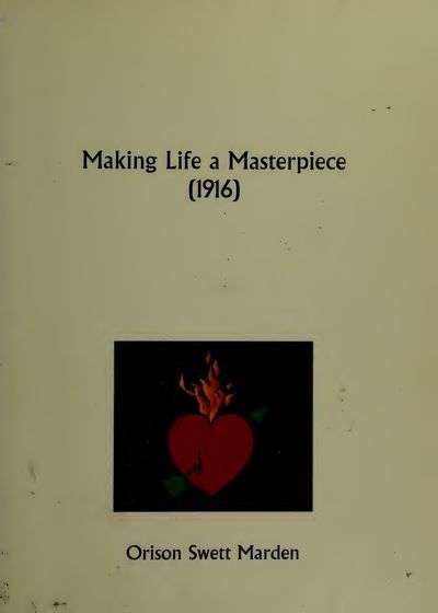 Cover of Making Life a Masterpiece