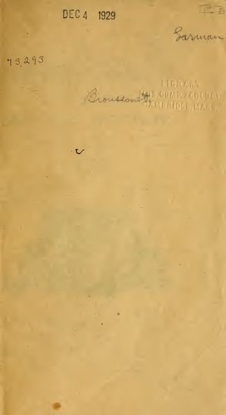 Cover of Memoir on the Regeneration of Certain Parts of the Bodies of Fishes