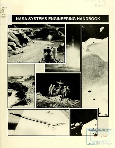 Cover of NASA Systems Engineering Handbook