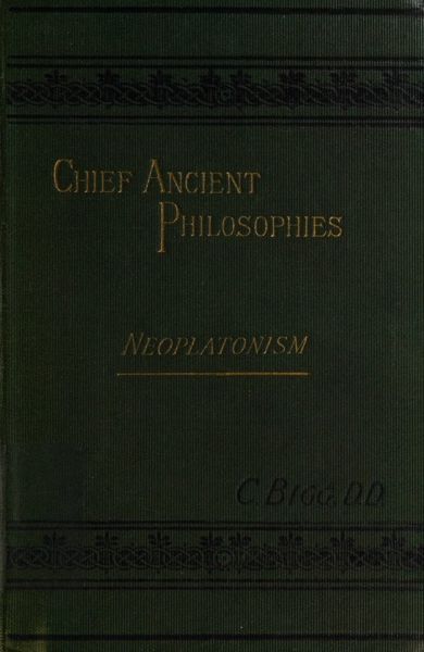 Cover of Neoplatonism
