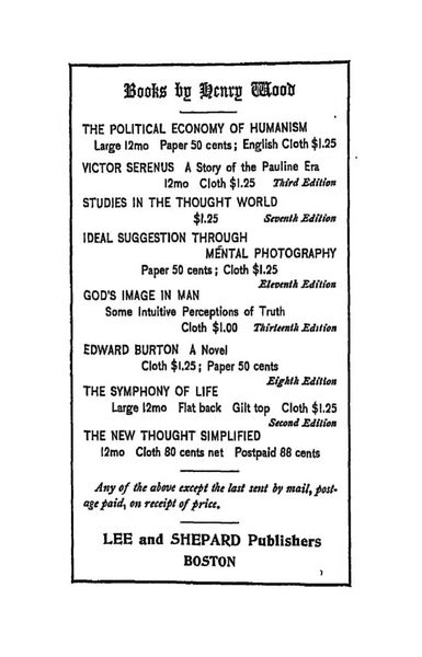 Cover of New Thought Simplified