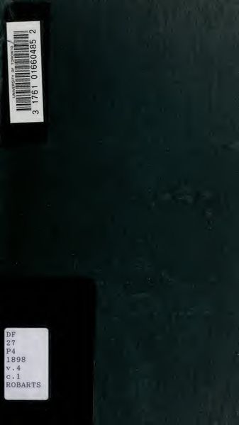 Cover of Pausanias's Description of Greece, Vol. IV