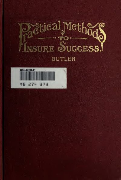 Cover of Practical Methods to Insure Success