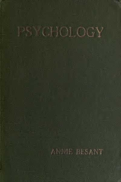 Cover of Psychology (Besant)