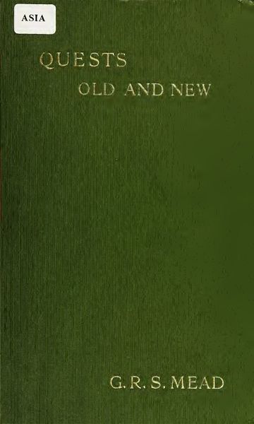 Cover of Quests Old and New