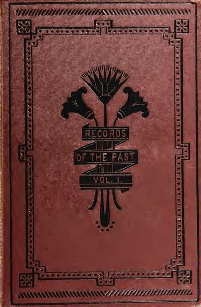 Cover of Records of the Past, New Series, Vol. 1: The Assyrian and Babylonian Stories of the Creation