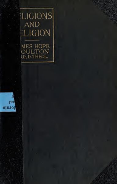 Cover of Religions and Religion