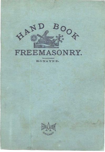 Cover of Ronayne's Handbook of Freemasonry