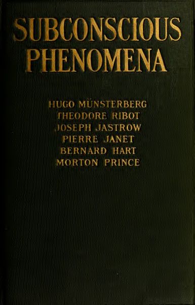 Cover of Subconscious Phenomena