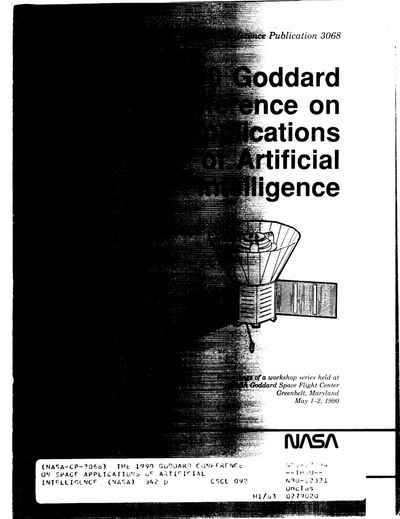 Cover of The 1990 Goddard Conference on Space Applications of Artificial Intelligence