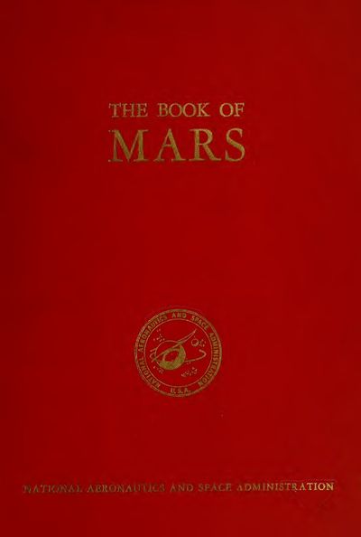 Cover of The Book of Mars (NASA SP-179)